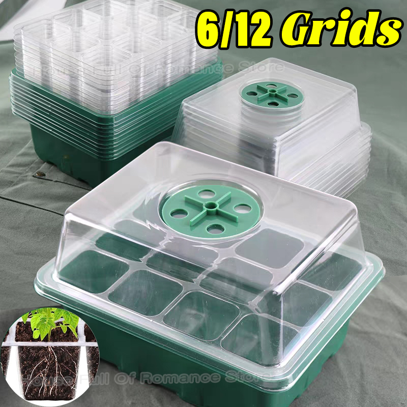 Humidity Dome Kit - Kweekset met verstelbare vochtigheidskoepel en basis,