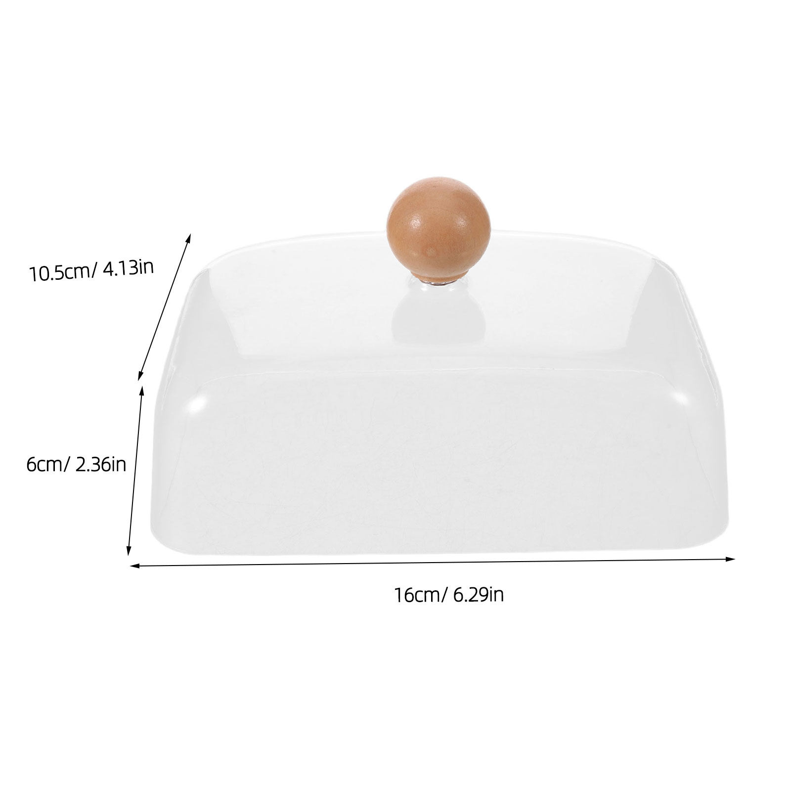 Transparante voedselafdekking, - Plastic Dome Clear recensie en prijs