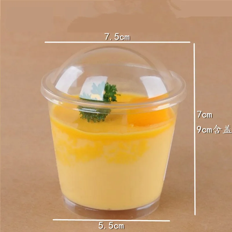 12 STUKS 180ML Plastic Dessert - Plastic Dome Clear recensie en prijs
