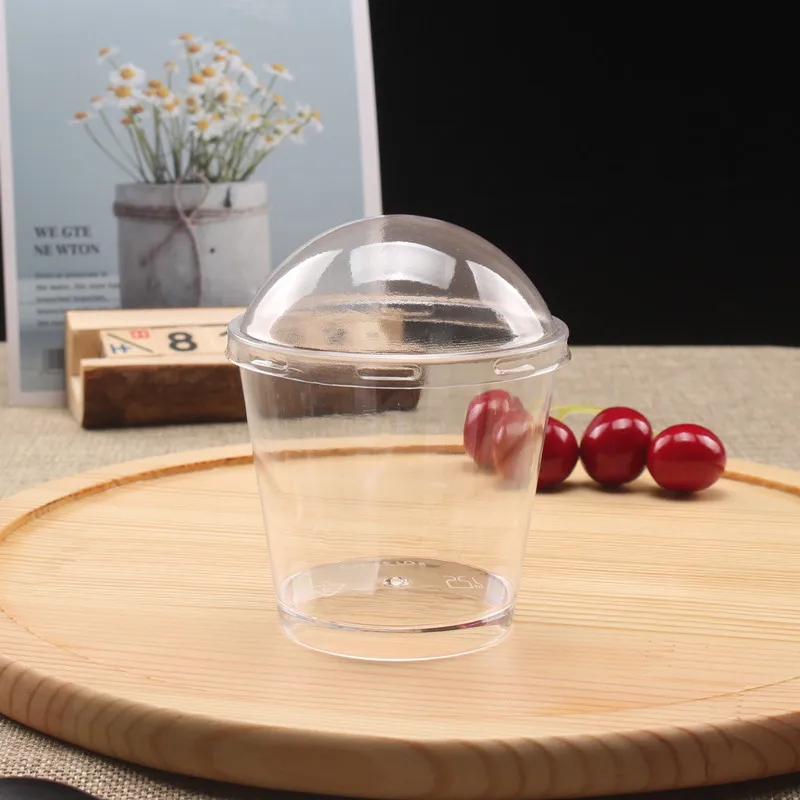 12 STUKS 180ML Plastic Dessert - Plastic Dome Clear recensie en prijs