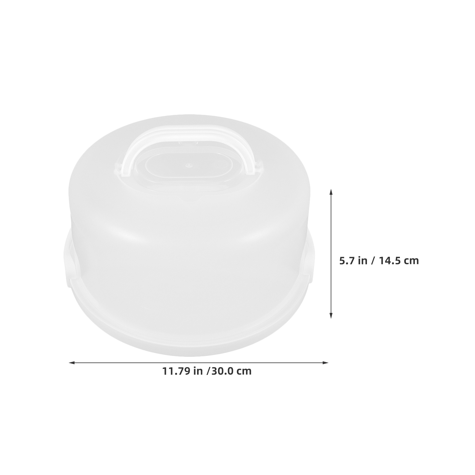2 stuks 10 inch witte plastic  - Plastic Dome Clear recensie en prijs