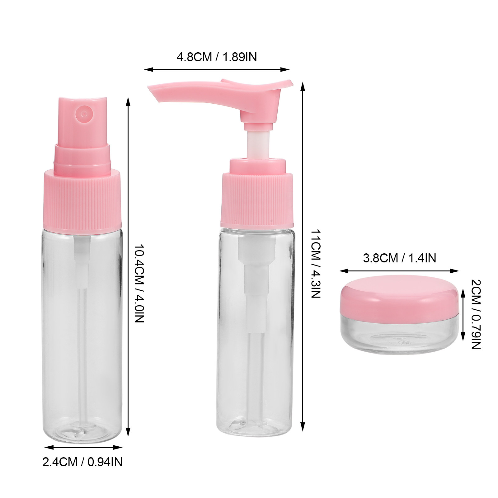 1Set Compacte Reisflesjes Set  - Misting Bottle Fine recensie en prijs