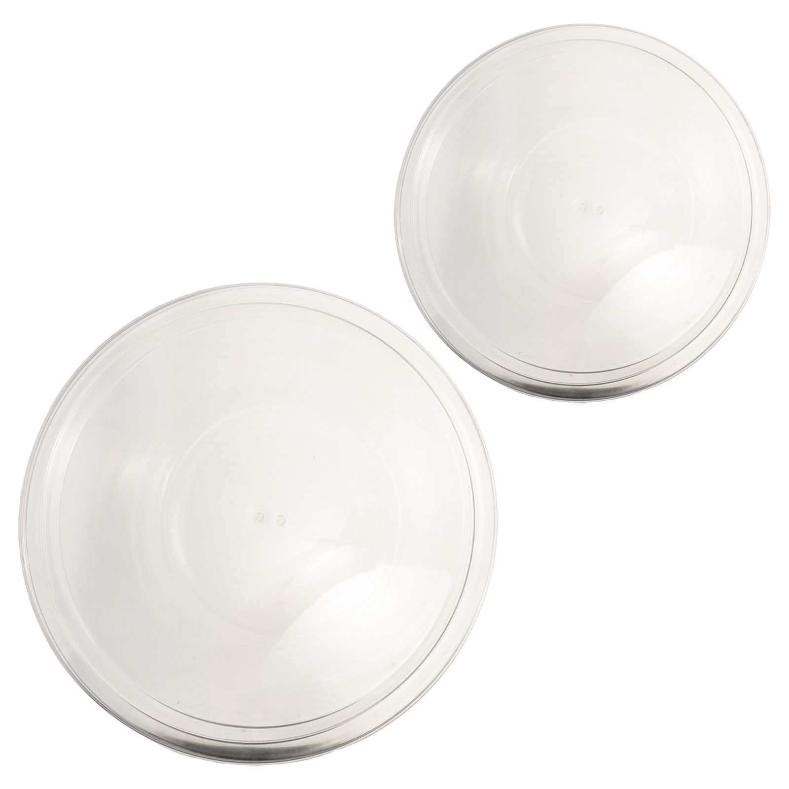 2 sets plastic bak- en mengkom - Plastic Dome Clear recensie en prijs